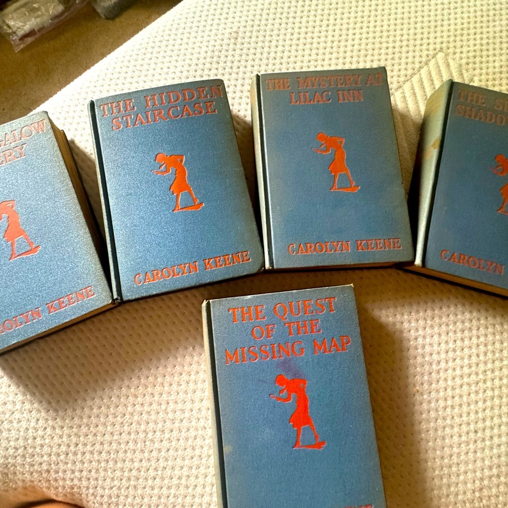 HARD TO FIND 1st edition Nancy Drew book bundle